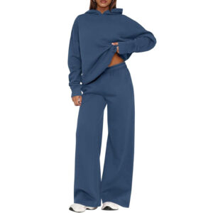 Oversized Hoodie & Wide Leg Sweatpants Set